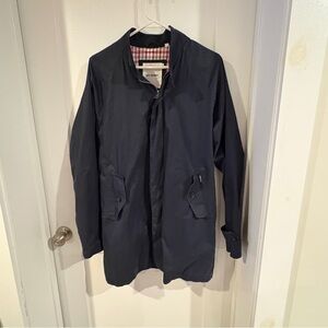 Ben Sherman Navy Bonded Mac Mens M